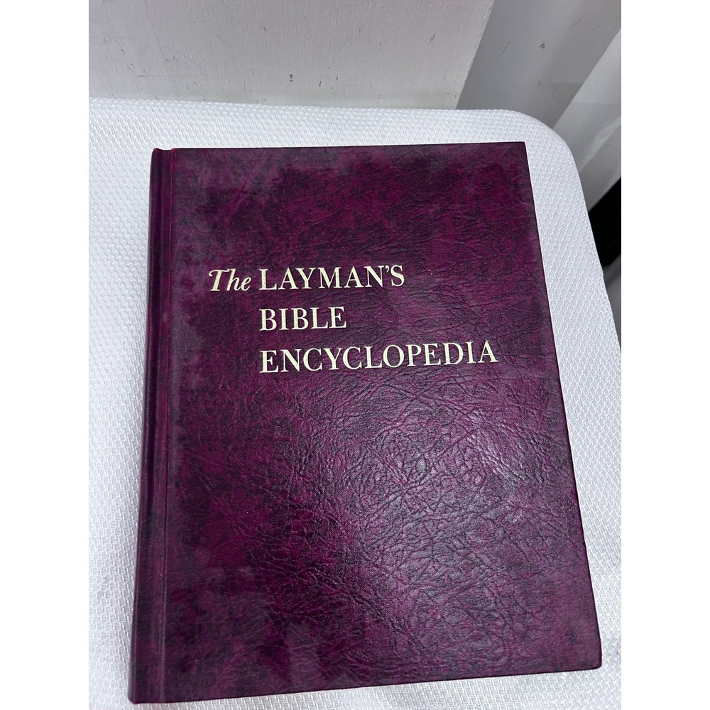 Southwestern Co The Laymans‎ Bible Encyclopedia OS Purple Vintage 1964 Hardcover